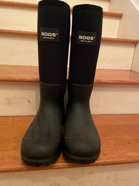 Bogs Black Insulated Workman 17” insulated Waterproof Boots